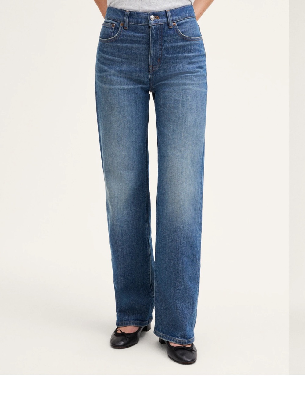 Madewell the perfect vintage wide leg jean